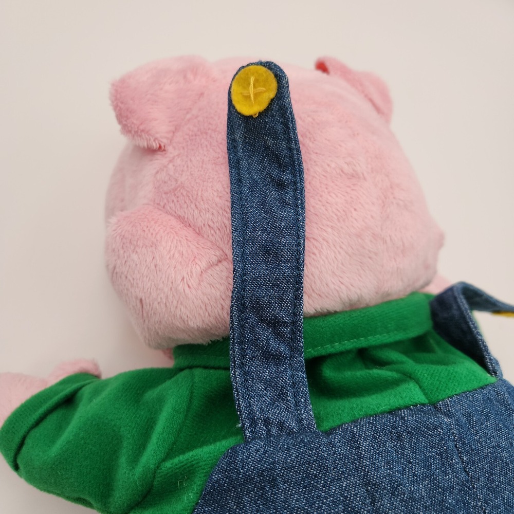 Simply Fun Buddies Full Body Pickles Pig Multicolor Plush 12-in Soft Puppet - Picture 7 of 17